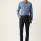 Jainish Men's Cotton Checked Formal Shirts ( SF 804Blue ) | Swadesiicart