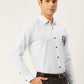 Jainish Men's Cotton Printed Formal Shirts ( SF 806White ) | Swadesiicart