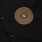 Jainish Men's Cotton Printed Formal Shirts ( SF 807Black ) | Swadesiicart