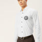 Jainish Men's Cotton Printed Formal Shirts ( SF 807White ) | Swadesiicart