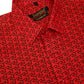 Jainish Men's Cotton Printed Formal Shirts ( SF 821Red ) | Swadesiicart