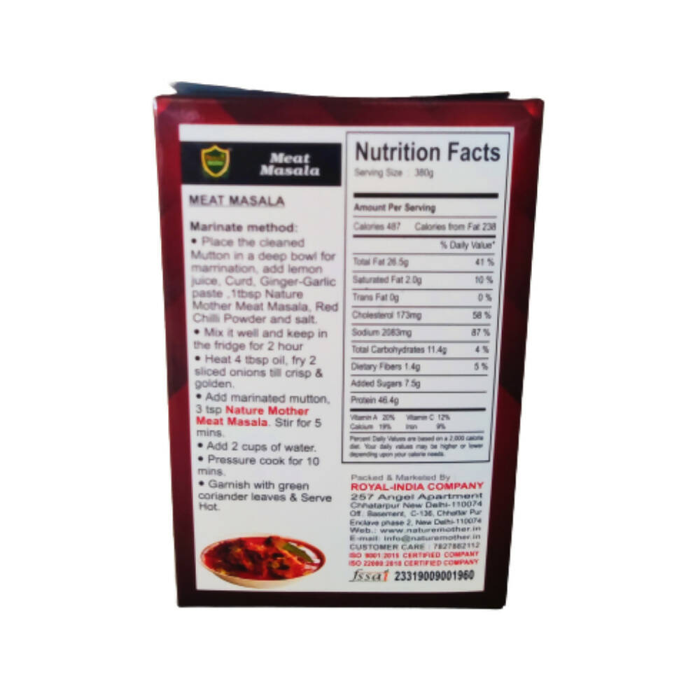 Nature Mother Meat Masala - Swadesiicart