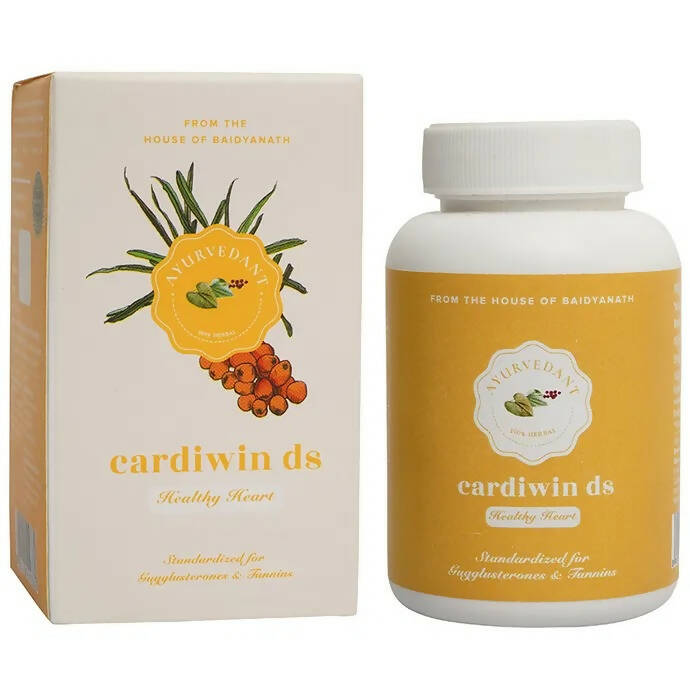 Baidyanath Jhansi Ayurvedant Cardiwin DS Tablets - Swadesiicart