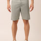 Jainish Men's Casual Cotton Solid Shorts ( SGP 153 Light-Grey ) - Swadesiicart