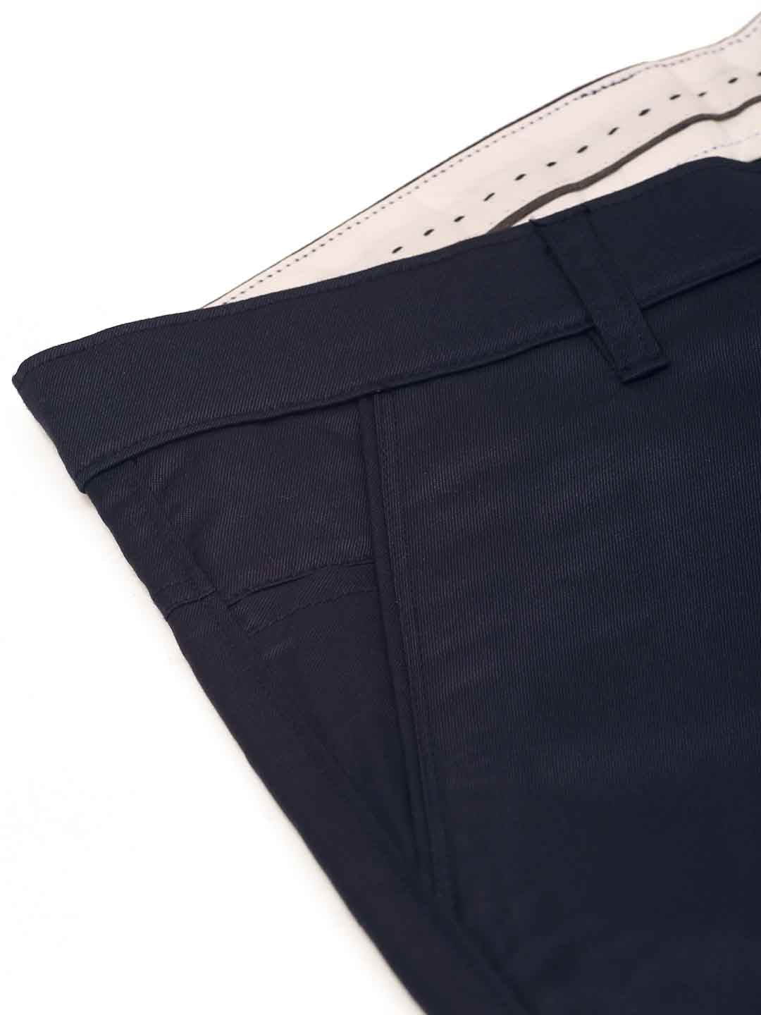 Jainish Men's Casual Cotton Solid Shorts ( SGP 153 Navy ) - Swadesiicart