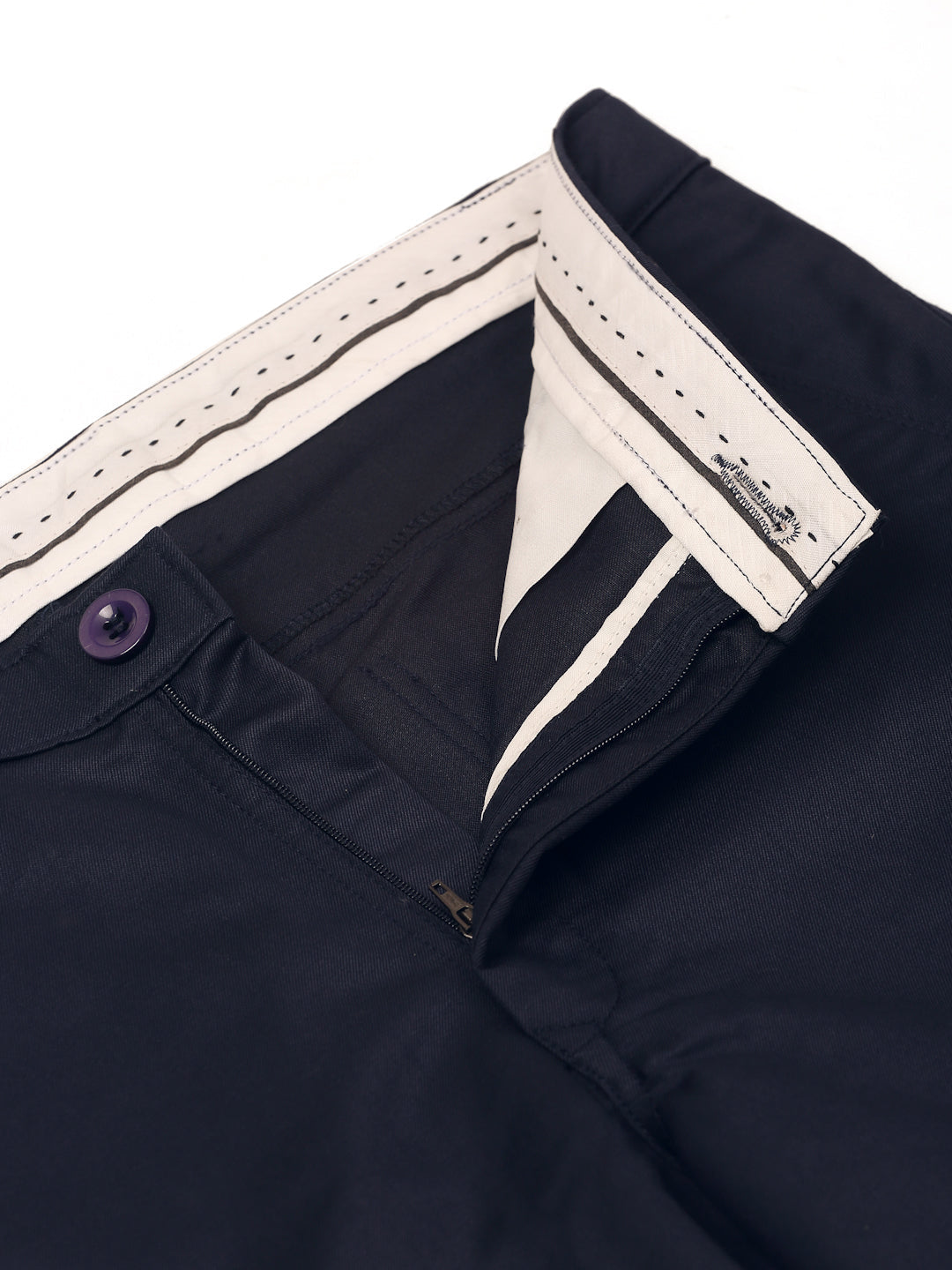 Jainish Men's Casual Cotton Solid Shorts ( SGP 153 Navy ) - Swadesiicart