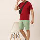 Jainish Men's Casual Cotton Solid Shorts ( SGP 153 Pista-Green ) - Swadesiicart