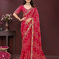 Ai Fashion Magenta Georgette Digital Print Party Wear Saree