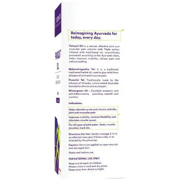 Siddhayu Ayurveda Painquit Oil - Swadesiicart