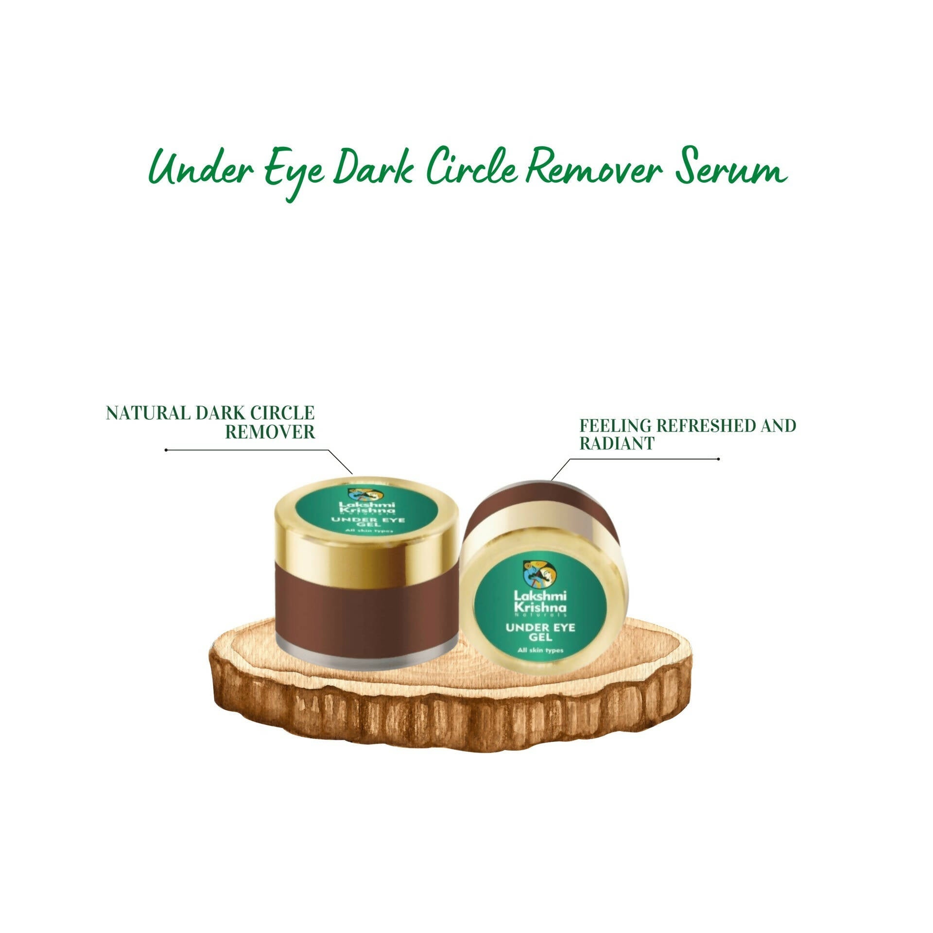 Lakshmi Krishna Under Eye Gel - Swadesiicart