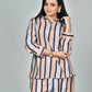 Morchari Digital Print Semi Muslin Co-Ord Set Top & Trouser-Multicolor - Swadesiicart