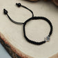 Priyaasi Women Oxidised Silver OM Bracelet - Noz2Toz