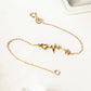 Priyaasi Women Rose Gold Heartbeat Sterling Silver Bracelet - Noz2Toz
