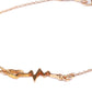 Priyaasi Women Rose Gold Heartbeat Sterling Silver Bracelet - Swadesiicart