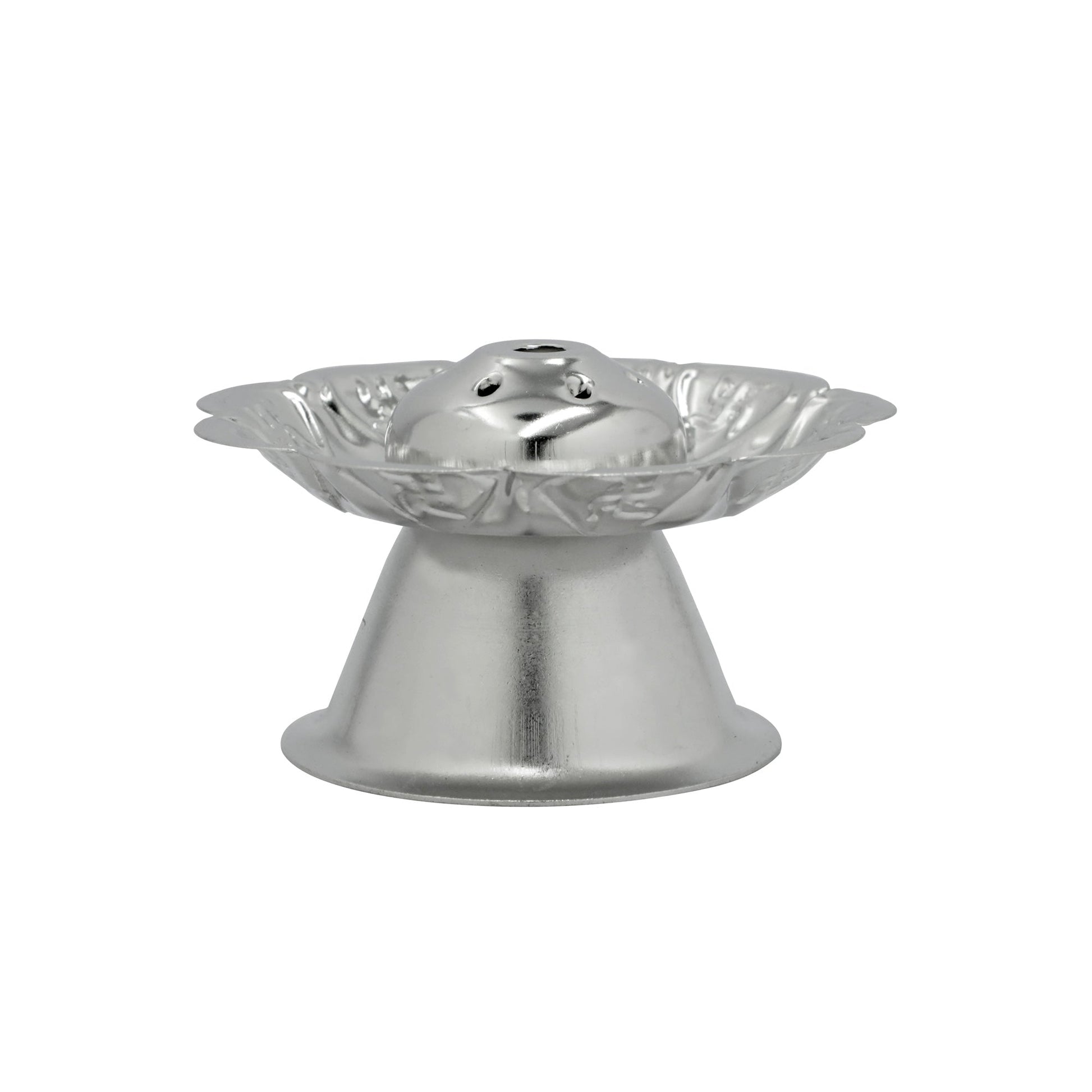 Shubhkart Nitya Steel Pushpa Incense Stand - Shubhkart India