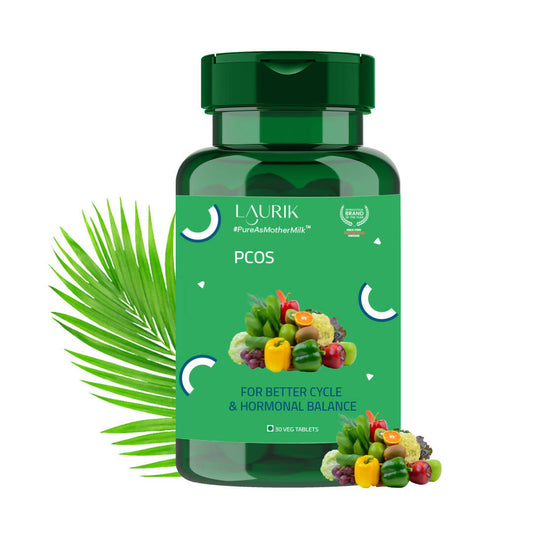 Laurik Plant Based Herbalance For PCOS Supplements Tablets For Women | Swadesiicart