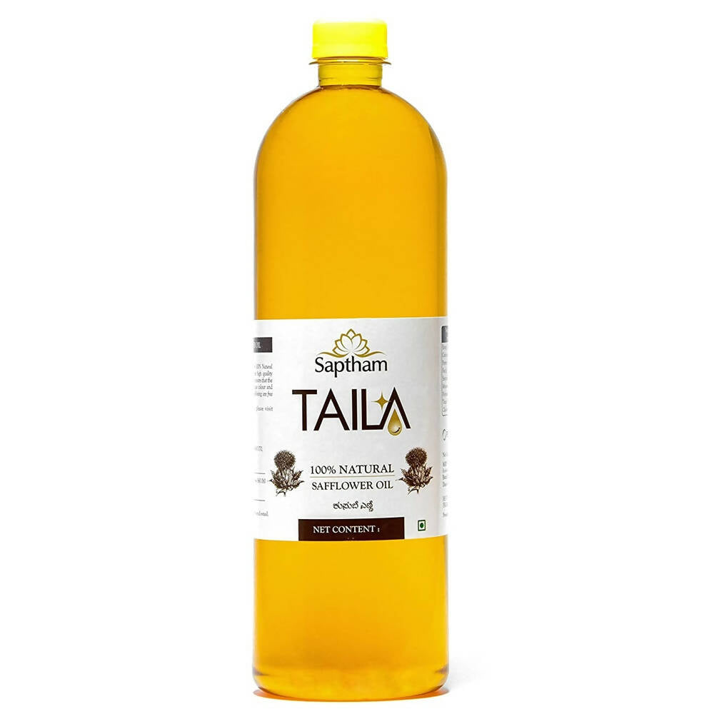 Saptham Taila 100% Wood Pressed Safflower Oil - Swadesiicart