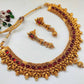 Pink kemp Designer Necklace Set - Mokshi Collections