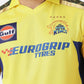 playR Men Printed Polo Collar Dri-FIT CSK Fan Jersey IPL, T20 | Swadesiicart
