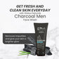 Globus Naturals Anti Pollution & Anti Acne Charcoal Face Wash For Men | Swadesiicart