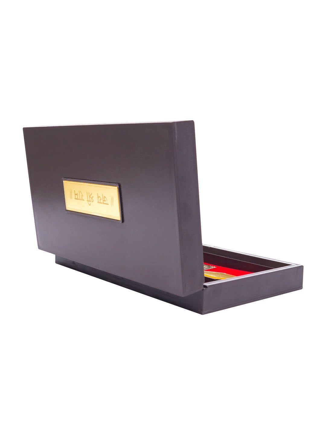 Golden Peacock 24 Ct Gold-Polished & Brown Ram Darbaar Pooja Box | Swadesiicart