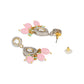 Saanvi Pink Polki Kundan Neckpiece - Wahe Jewels - Swadesiicart