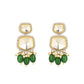 Taapsee Green Polki Kundan Neckpiece - Wahe Jewels - Swadesiicart