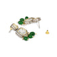 Taapsee Green Polki Kundan Neckpiece - Wahe Jewels - Swadesiicart