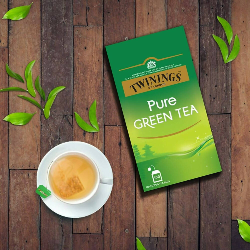 Twinings Pure Green Tea Teabags - Swadesiicart