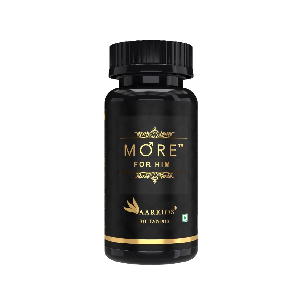 Aarkios More for Him Energy and Libido Booster Tablets for Men - Swadesiicart