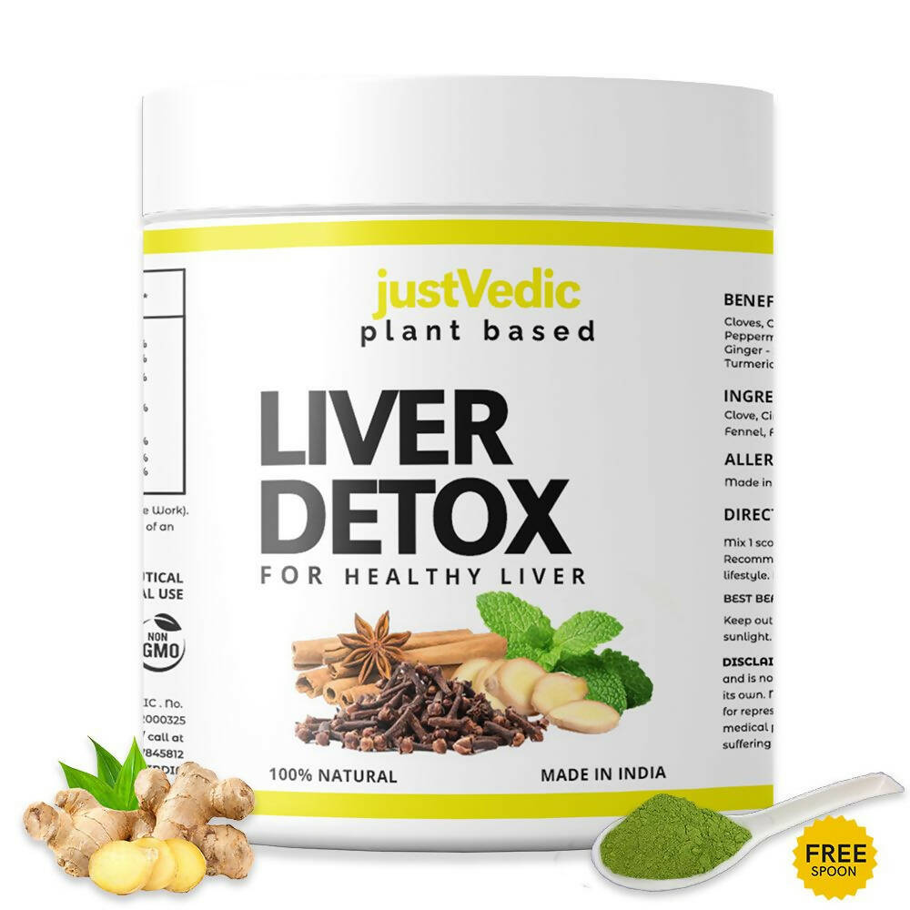 Just Vedic Liver Detox Drink Mix - Swadesiicart