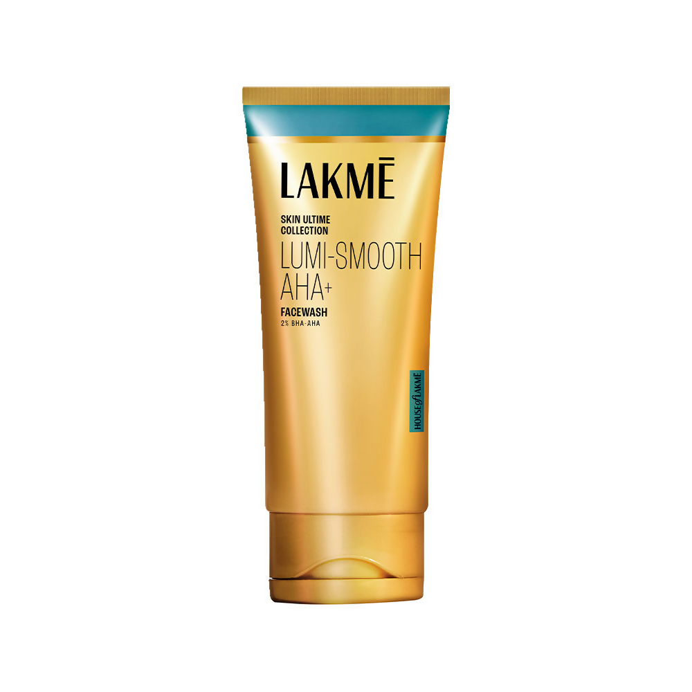 Lakme Lumi-Smooth AHA+ Face Wash With 2% Salicylic Acid-Lactic Acid - Swadesiicart