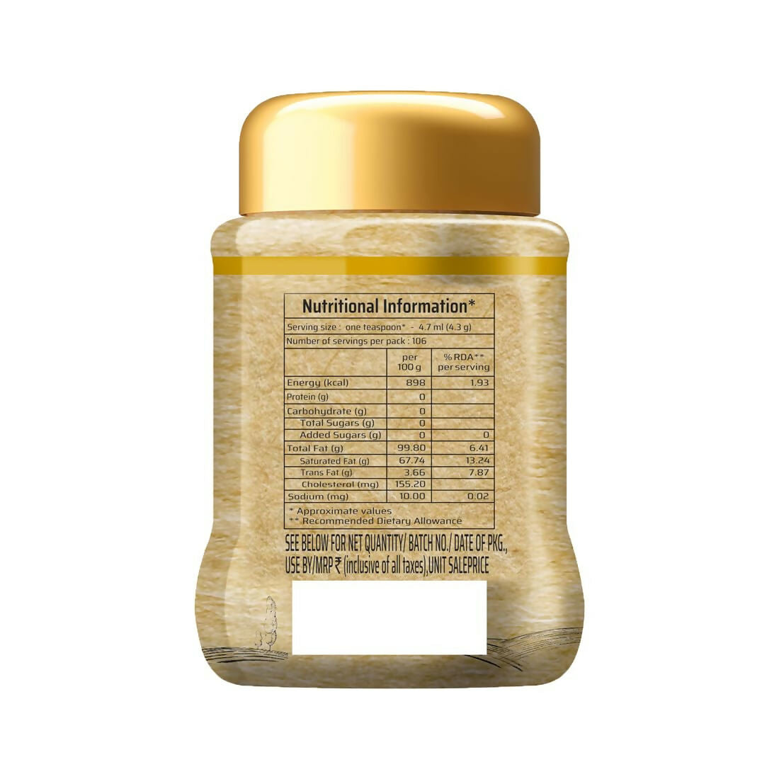 Society Desi Ghee Jar | Swadesiicart
