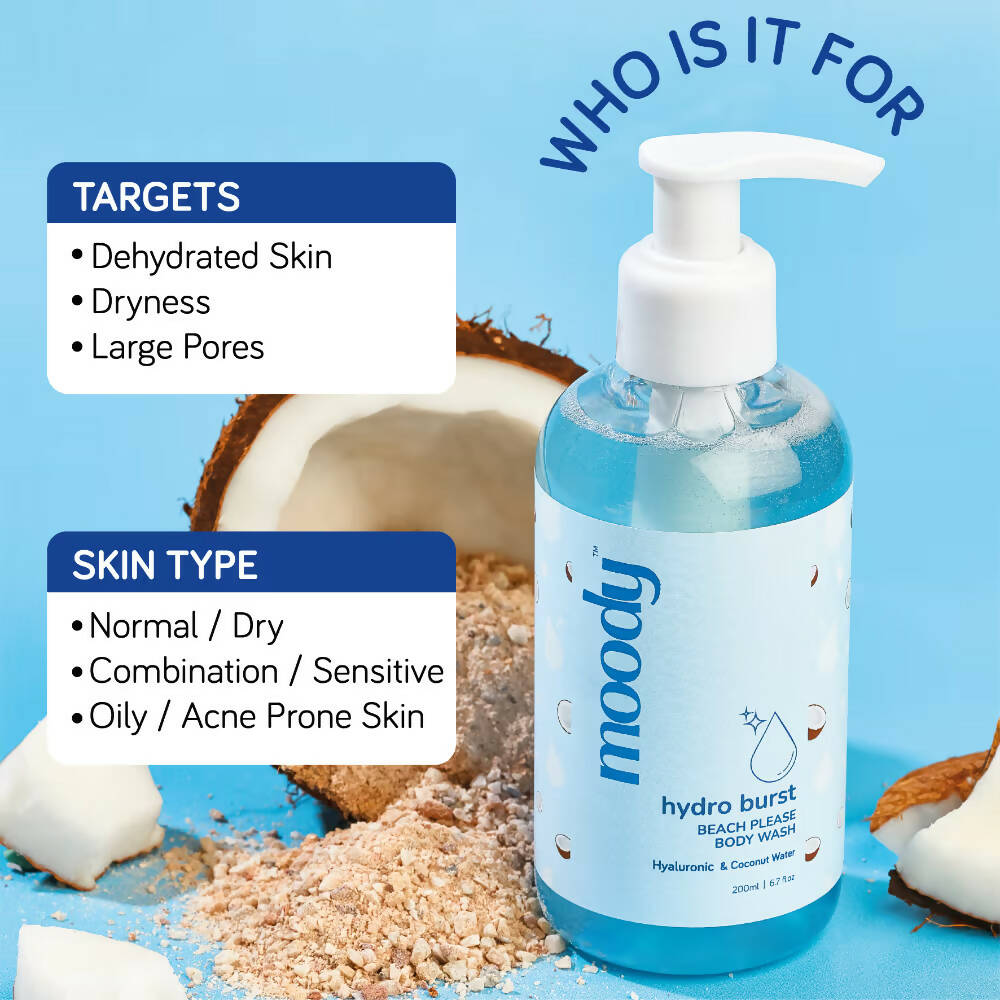 Moody 7D Hydro Burst Bleach Please Body Wash - Swadesiicart