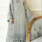 Anaita Sky Blue Fox Georgette Stitched Suit with Embroidery Sequence Work & Khatli Work