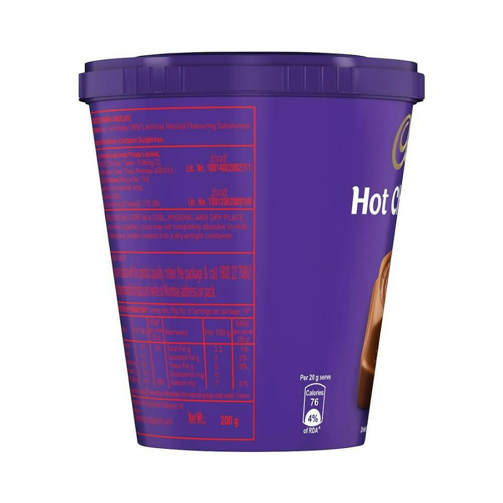 Cadbury Hot Chocolate Drink Powder Mix - Swadesiicart