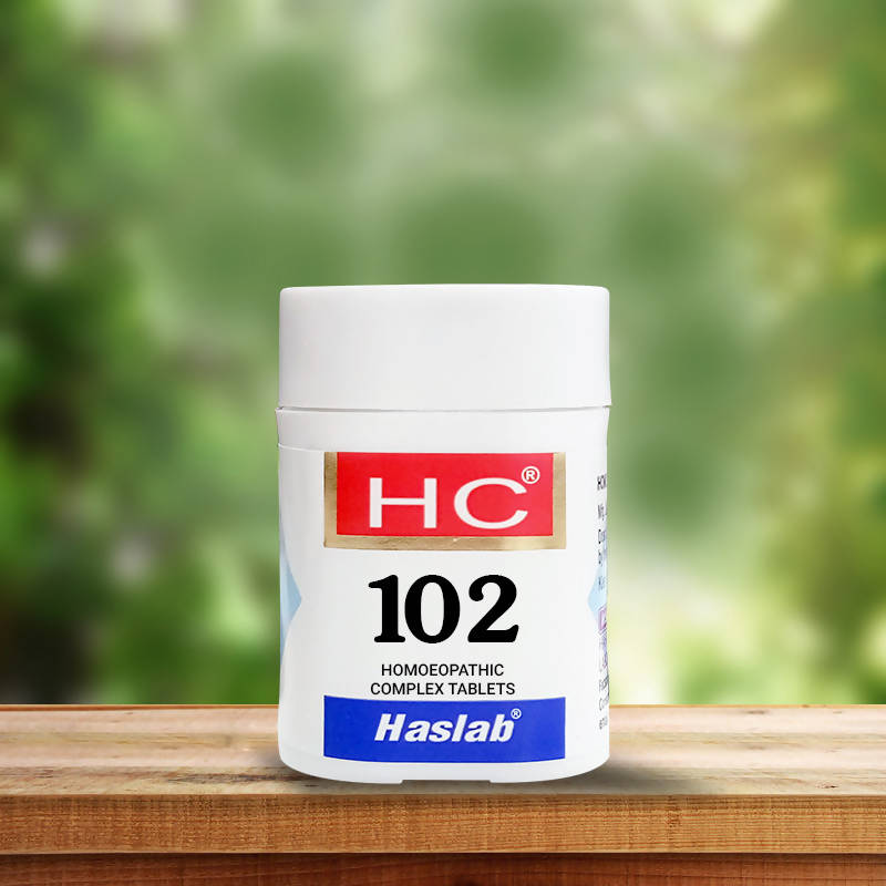 Haslab Homeopathy HC 102 Brucinum Complex Tablet | Swadesiicart