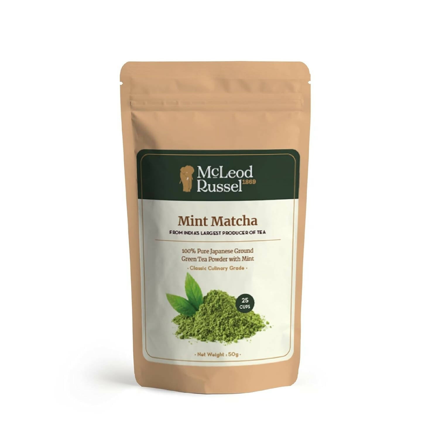 McLeod Russel 1869 Mint Matcha - 100% Pure Japanese Matcha Green Tea | Swadesiicart