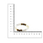 Clear Quartz and Tiger Eye Multicoloured Cyrstal Beads bracelet - Ruby Raang | Swadesiicart