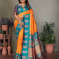 Sonakshi Women's Fenta Banarasi Silk Zari Woven Traditional Saree with Blouse | Swadesiicart