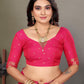 Sonakshi Women's Lavender Banarasi Silk Zari Woven Traditional Saree with Blouse | Swadesiicart