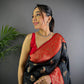 Sonakshi Women's Black Banarasi Silk Zari Woven Traditional Saree with Blouse | Swadesiicart