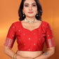 Sonakshi Women's Black Banarasi Silk Zari Woven Traditional Saree with Blouse | Swadesiicart