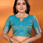 Sonakshi Women's Red Banarasi Silk Zari Woven Traditional Saree with Blouse | Swadesiicart