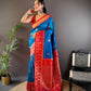 Sonakshi Women's Morepeach Banarasi Silk Zari Woven Traditional Saree with Blouse | Swadesiicart
