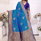 Sonakshi Women's Feroji Banarasi Silk Zari Woven Traditional Saree with Blouse | Swadesiicart