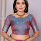 Sonakshi Women's Lavender Banarasi Silk Zari Woven Traditional Saree with Blouse | Swadesiicart