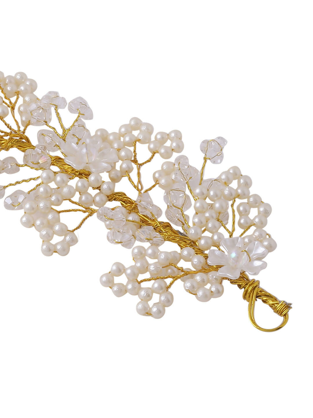 NVR Women Embellished Beaded Hair Accessory Set | Swadesiicart