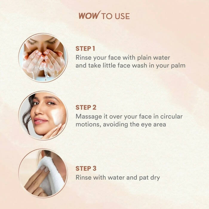 Wow Skin Science Purifying Multani Mitti Face Wash - Swadesiicart