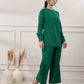 Joban Fashion Women's Emerald Green Co-Ord Set - Swadesiicart
